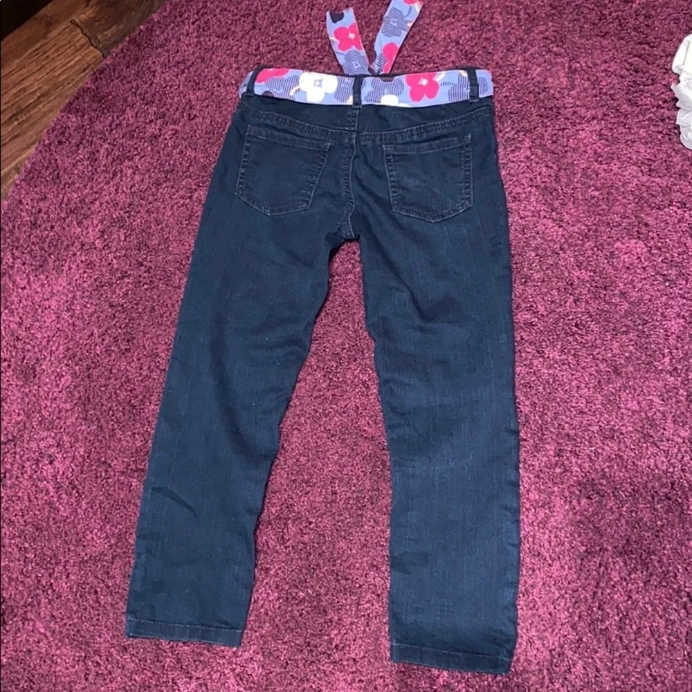 Gymboree Dark Blue Denim pants 5 Adjustable Waist​